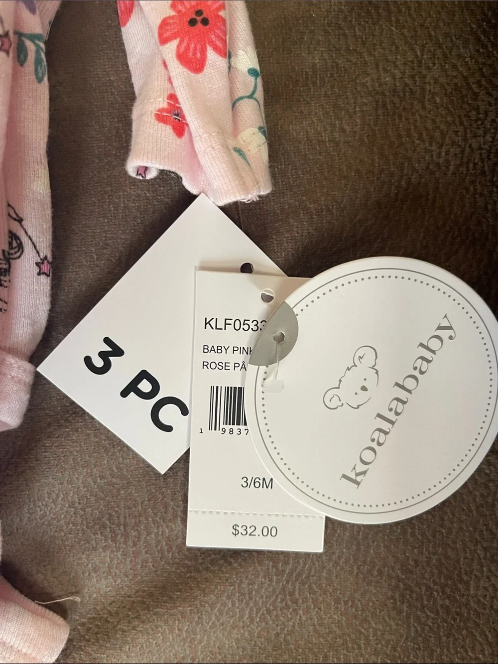 Koala Baby Boutique soft pink